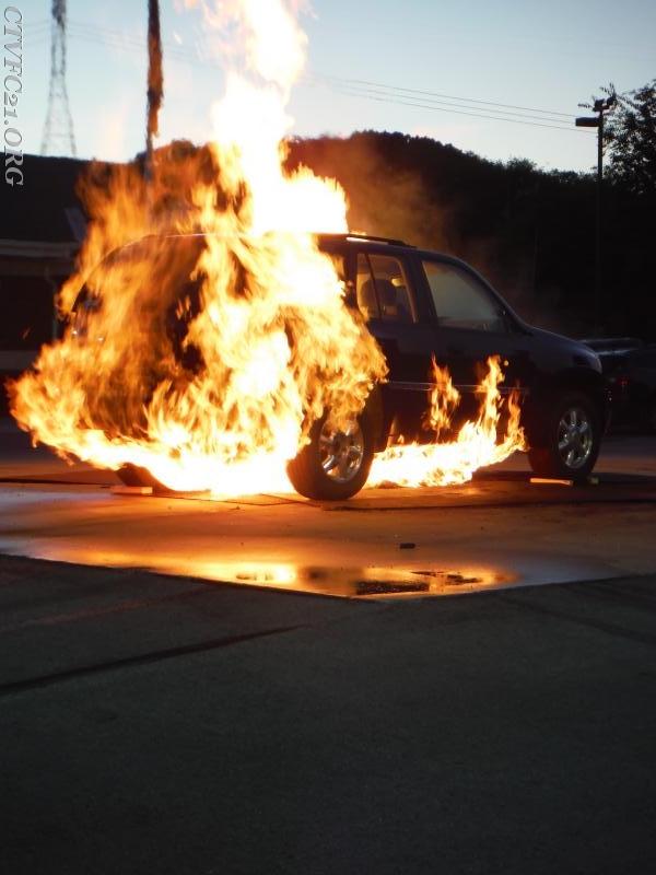 8/23/2016 Car Fire Training