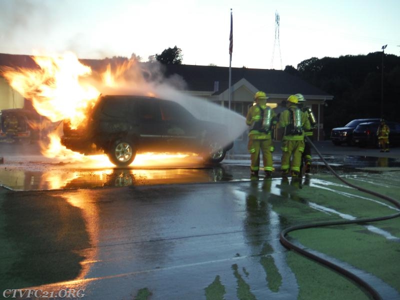8/23/2016 Car Fire Training