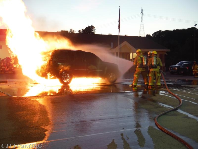 8/23/2016 Car Fire Training