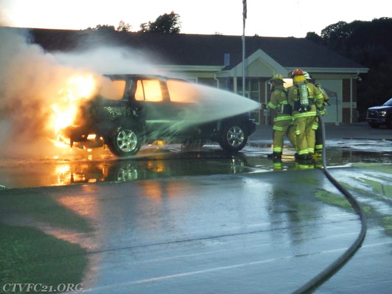 8/23/2016 Car Fire Training