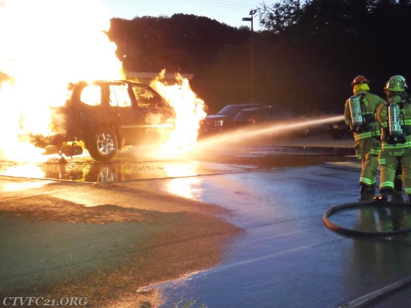 8/23/2016 Car Fire Training