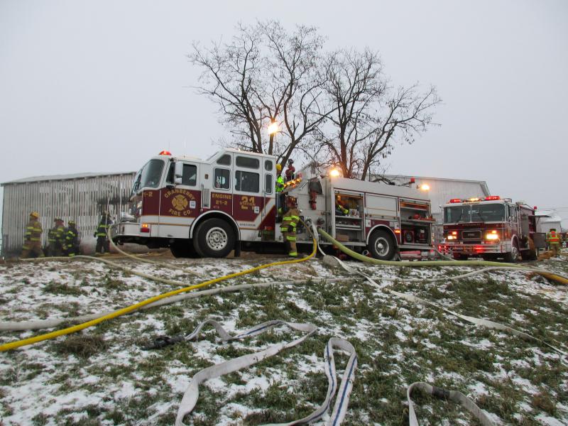 Barn Fire, Franklin Road