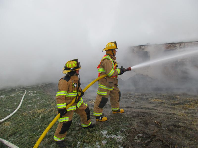 Barn Fire, Franklin Road