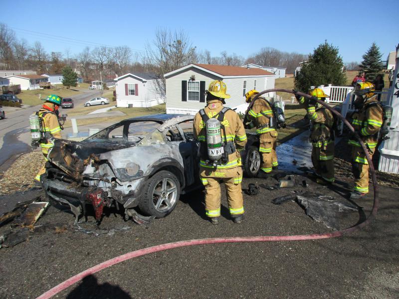 2/20/16 - Vehicle Fire, Birch Drive