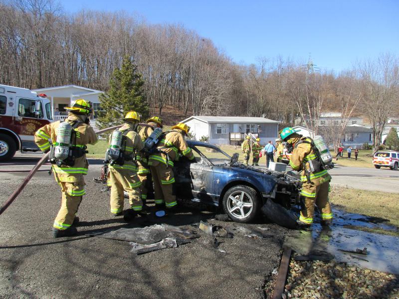 2/20/16 - Vehicle Fire, Birch Drive