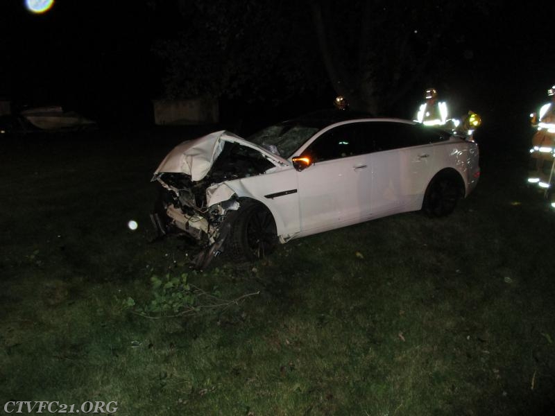 6/18/2016 Vehicle accident, vehicle into a house on Unionville Road.