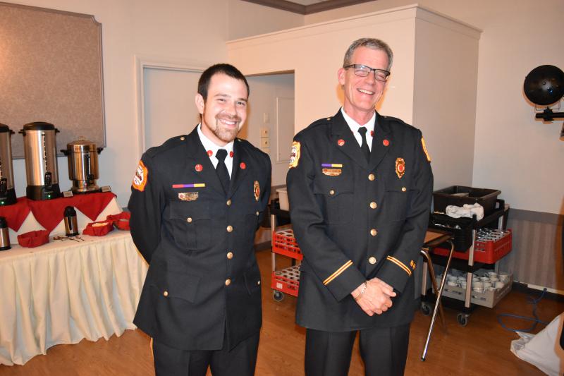 2016 Fire Police Officers 
L-R: Ben Ross - Lieutenant; Jim Robinson-Captain