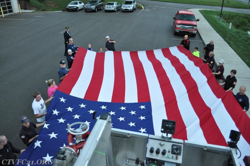 9-11-2016 Flag Raising 