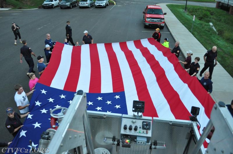 9-11-2016 Flag Raising 