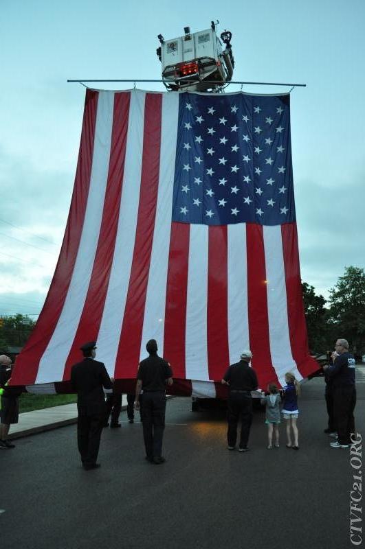 9-11-2016 Flag Raising 