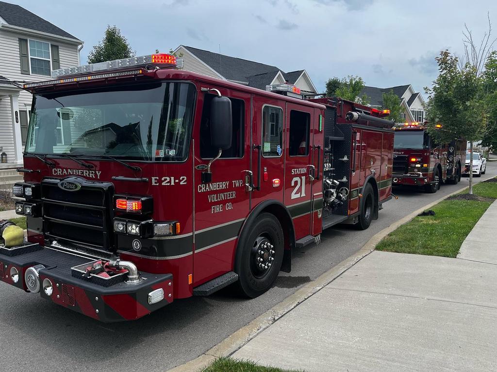 Vehicle Accident Cranberry Township Volunteer Fire Company
