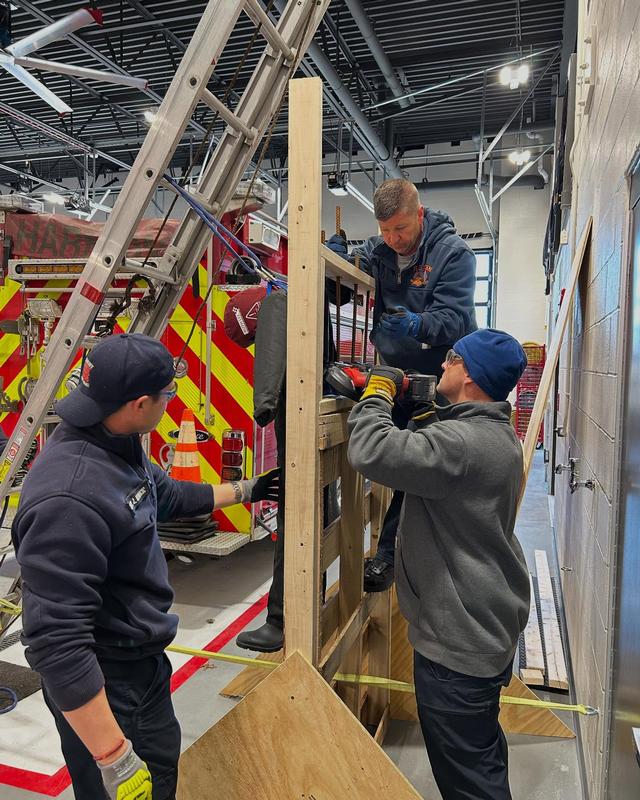 Man In Machine Training - Cranberry Township Volunteer Fire Company