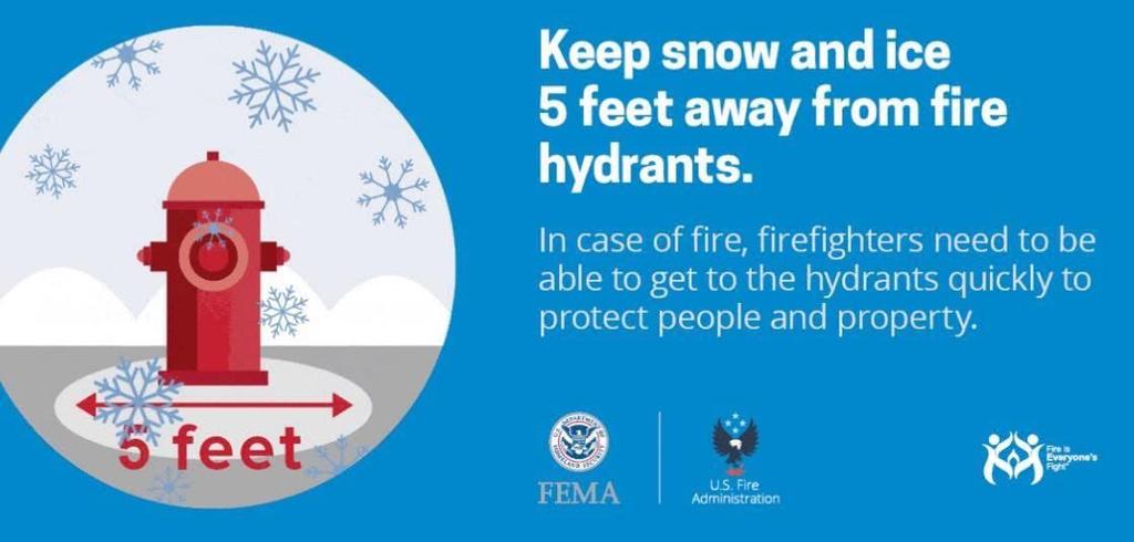 WINTER STORM - Hydrants - Cranberry Township Volunteer Fire Company